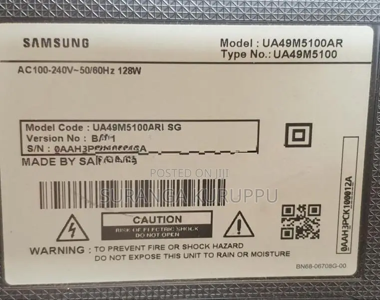 UA49M5100AR Samsung LED TV