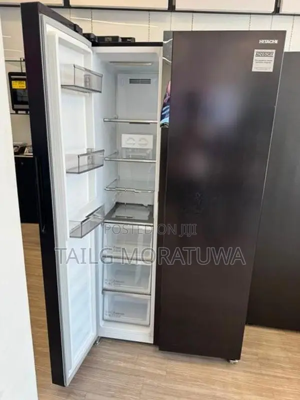 Hitachi Inverter Refrigerator - 2 Door, Side By Side, 525L, No Frost