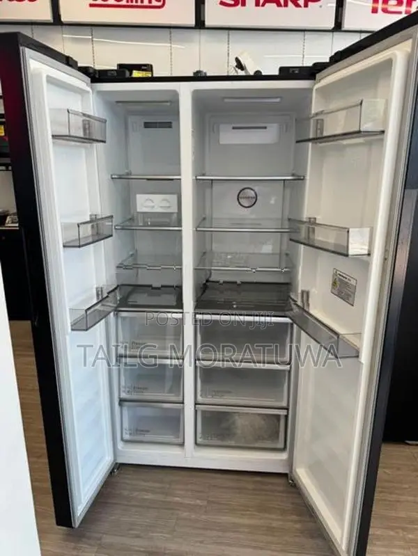 Hitachi Inverter Refrigerator - 2 Door, Side By Side, 525L, No Frost