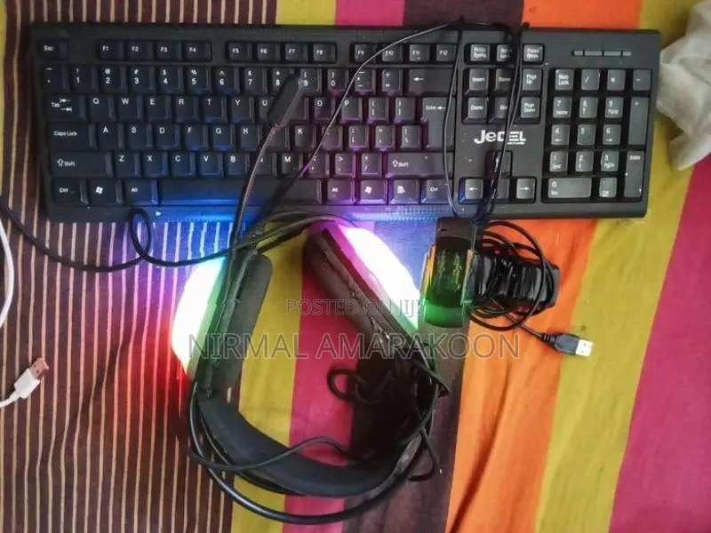 Gameing Head Set With Keybord
