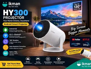 HY300 Smart LED Projector (Android)