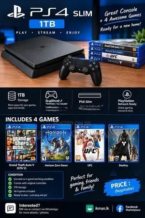 Sony PS4 Slim 1TB
