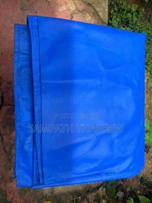Lightweight Blue Protective Cover Sheet / Tarpaulin – 15ft X 12ft