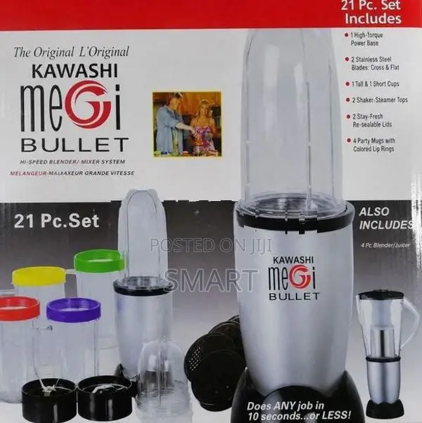Kawashi Megi Bullet(21 Pcs Set) Blender -Hwb020