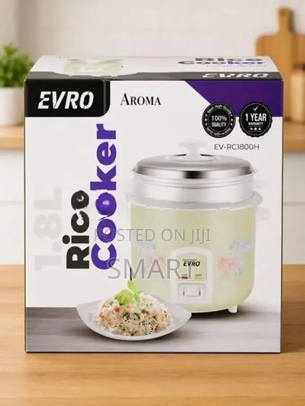 Evro 1.8l Aroma Rice Cooker 700w - Ev-Rc1800h
