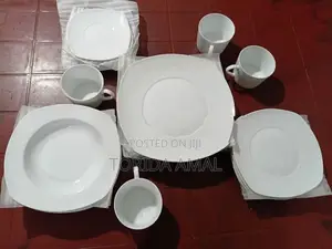 20pc White Dinner Set - Imported From Cyprus (Brand New)