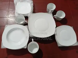 20pc White Dinner Set - Imported From Cyprus (Brand New)