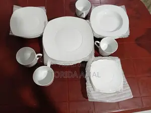 20pc White Dinner Set - Imported From Cyprus (Brand New)