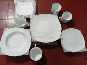 20pc White Dinner Set - Imported From Cyprus (Brand New)