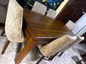 Teak Dining Table with Chairs