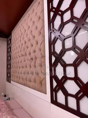 Bed With Side Tables, Headboard And Mattress Included.