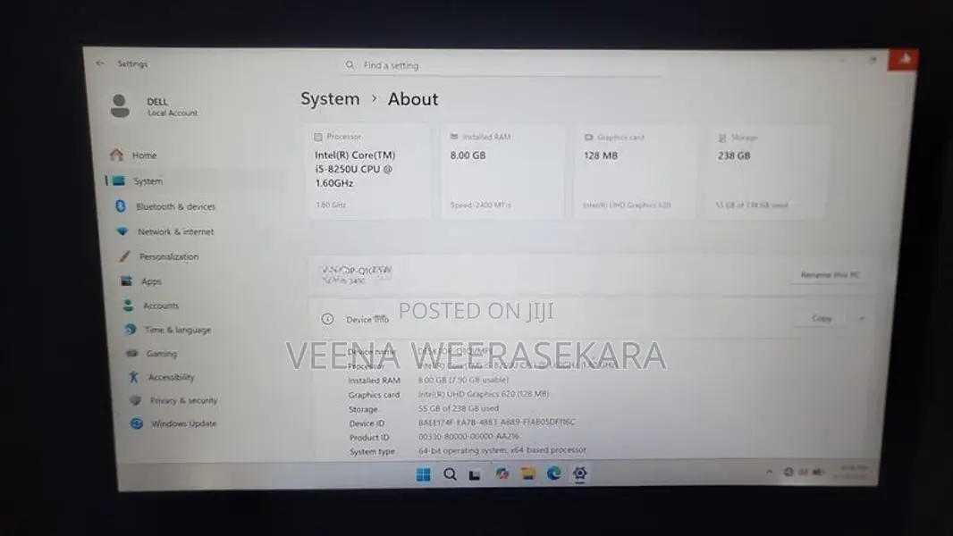 Dell i5 Core 8thgen