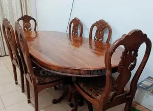 Oval Dining Table with Chairs