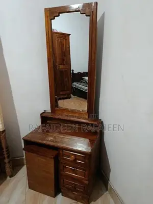 Teak Cupboard With Dressing Table