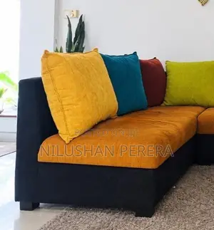 L Shape Multicolor Sofa