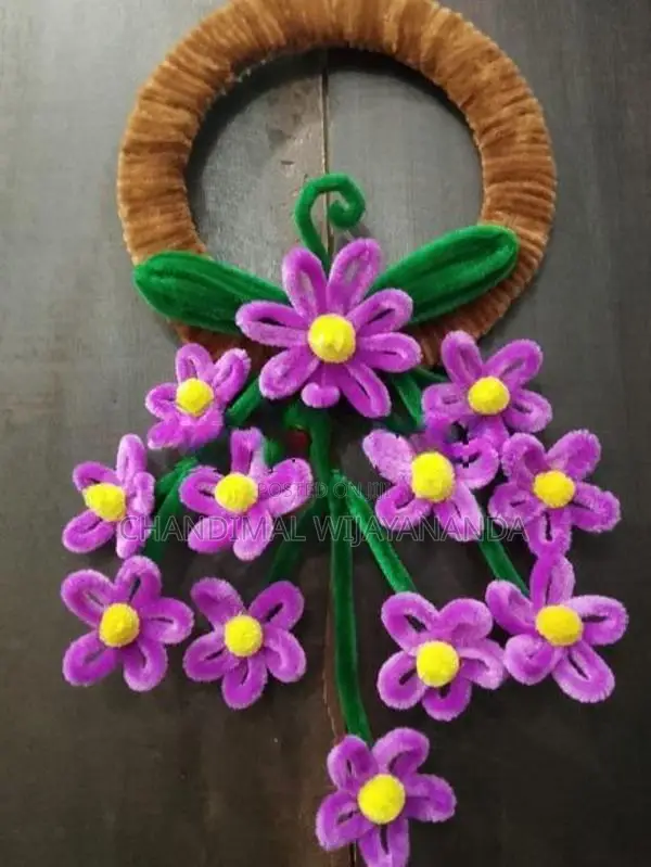Pipe Cleaners Flower Pot