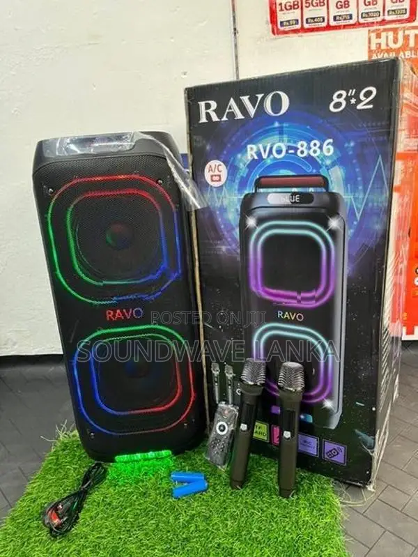 Ravo-886 Partybox Speaker