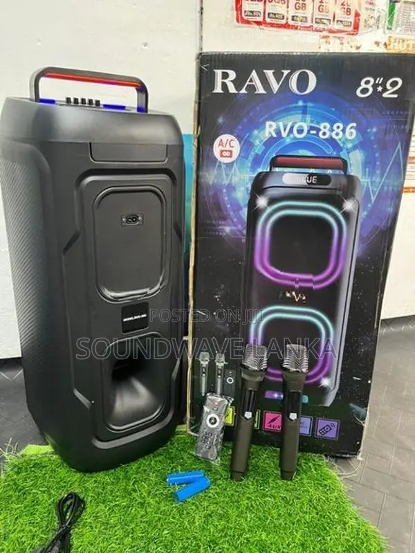 Ravo-886 Partybox Speaker