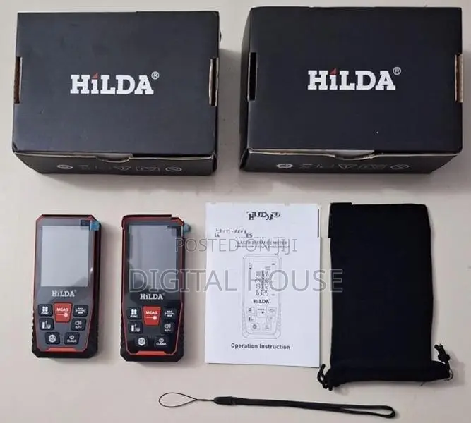 Distance Meter / Laser Tape 120M\ 394ft Digital Angle Sensor industria