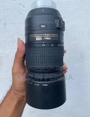 Nikon 55-300mm f4.5-5.6 VR Lens.