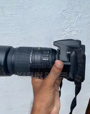 Nikon D3500 Camera With 55-300 VR Lens.