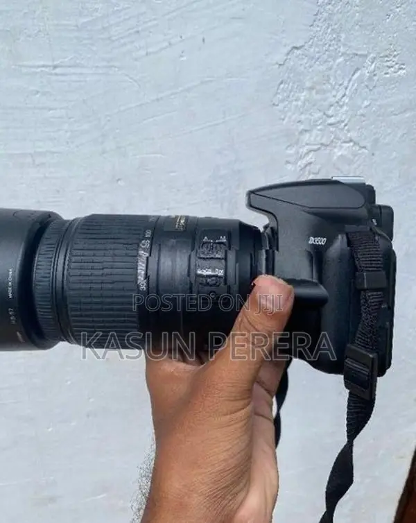 Nikon D3500 Camera With 55-300 VR Lens.