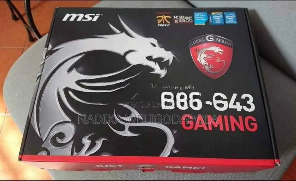 MSI B85-G43 PC Intel i7 + 256GB SSD 4TB Storage 32GB RAM