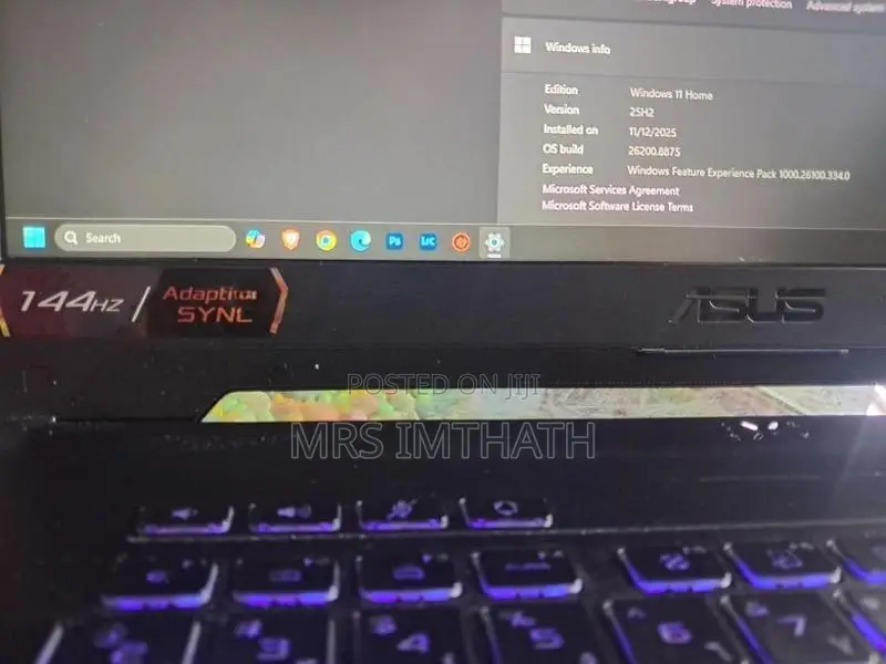 ASUS A15 16 GB 512RAM