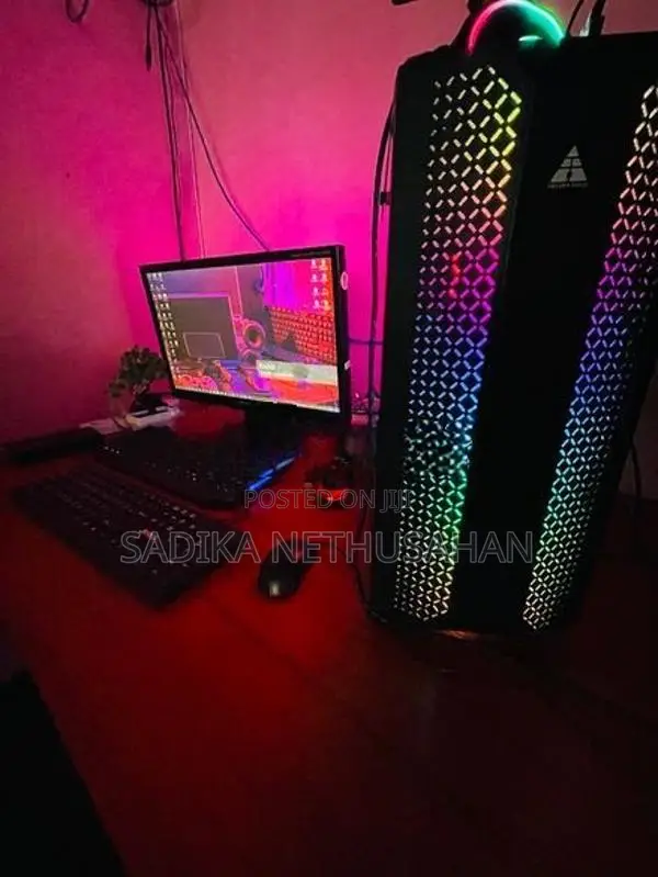 i5 4th Gen 8GB SSD RGB Gaming PC