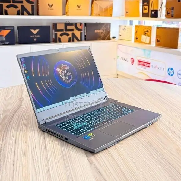 MSI Thin 15 CORE I5 13TH GEN RTX 4050 6GB 16GB RAM 512GB SSD
