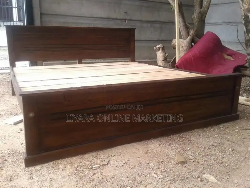New Teak Box Bed..
