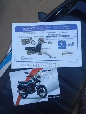 Bajaj Discover 2024 Motorbike Unregistered (Recondition)