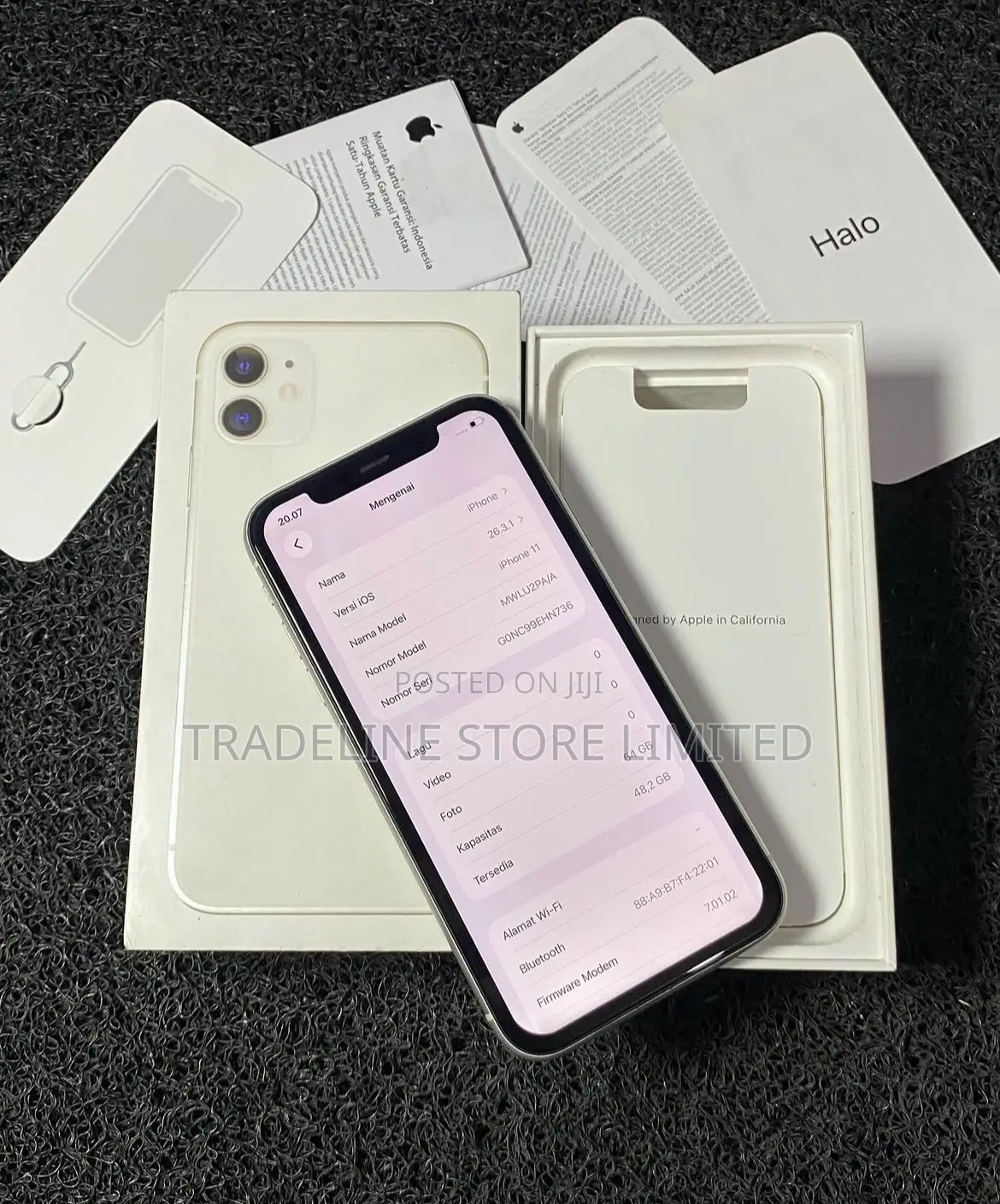 New Apple iPhone 11 256 GB White