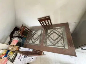 SOLID TEAK WOOD SOFA SET + GLASS TABLE – ONLY