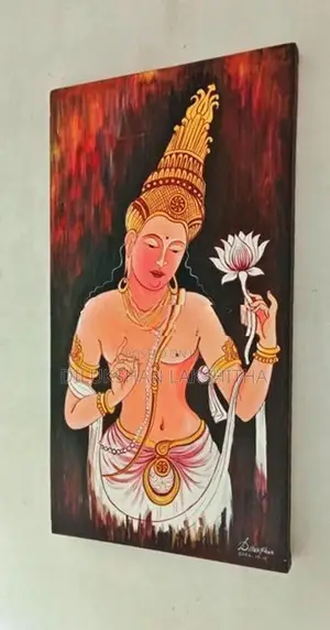 Handmade Padmapani Bodhisattva Painting