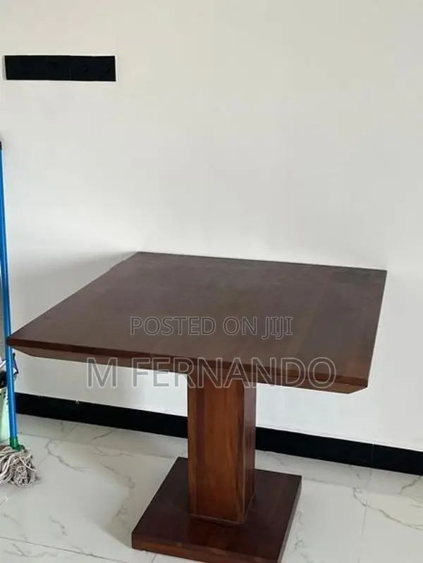 Square Teak Wooden Table