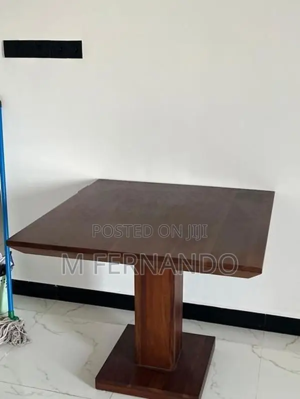 Square Teak Wooden Table