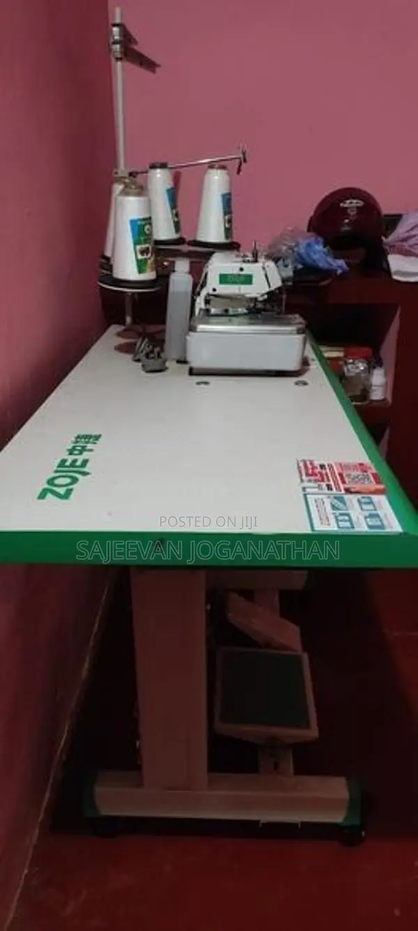 Zoje 2 Needle 5 Thread Overlock Machine