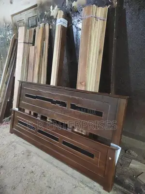 New 6*6 Ft 72"*72" Teak King Box Bed