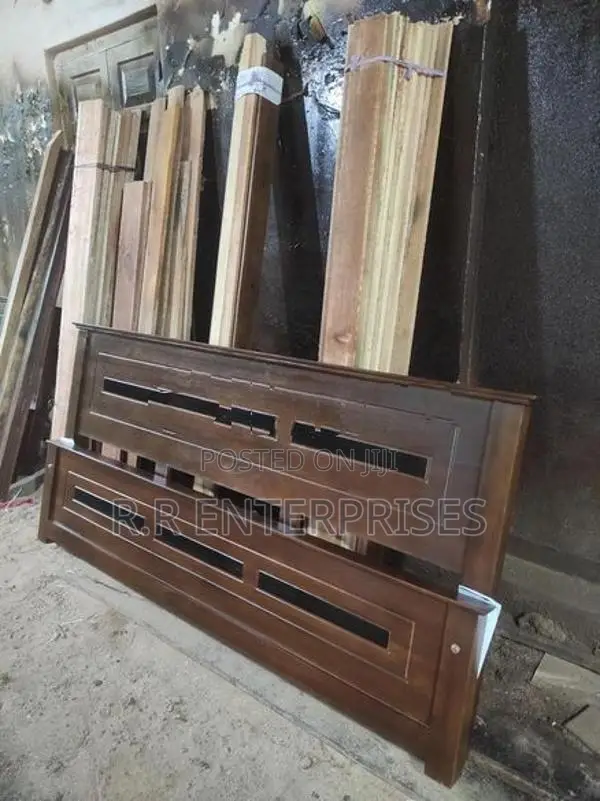 New 6*6 Ft 72"*72" Teak King Box Bed