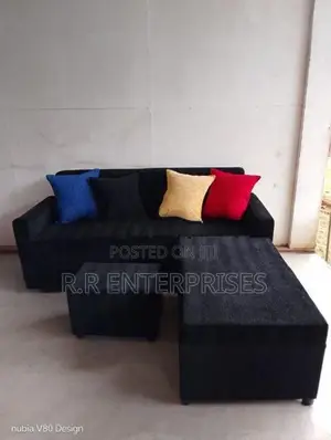 Modern Colour Fabric Sofa Set