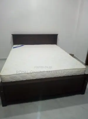 6 by 3 Box Bed with Spring Mattress (E-13)