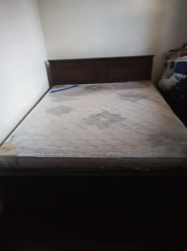 6 by 3 Box Bed with Spring Mattress (E-13)
