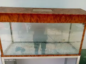 දිග 3" පලල 1" FISH Tank,Aluminum fram+Aluminum Stand