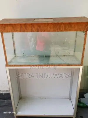 දිග 3" පලල 1" FISH Tank,Aluminum fram+Aluminum Stand
