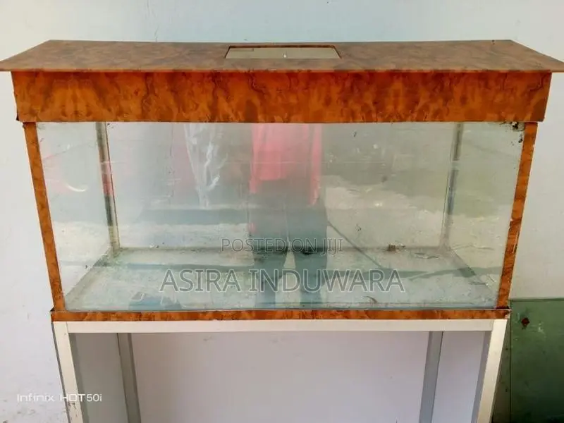 දිග 3" පලල 1" FISH Tank,Aluminum fram+Aluminum Stand