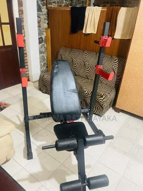 Weight Bench with Squat Rack