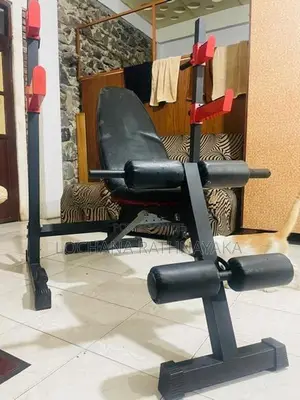 Weight Bench with Squat Rack