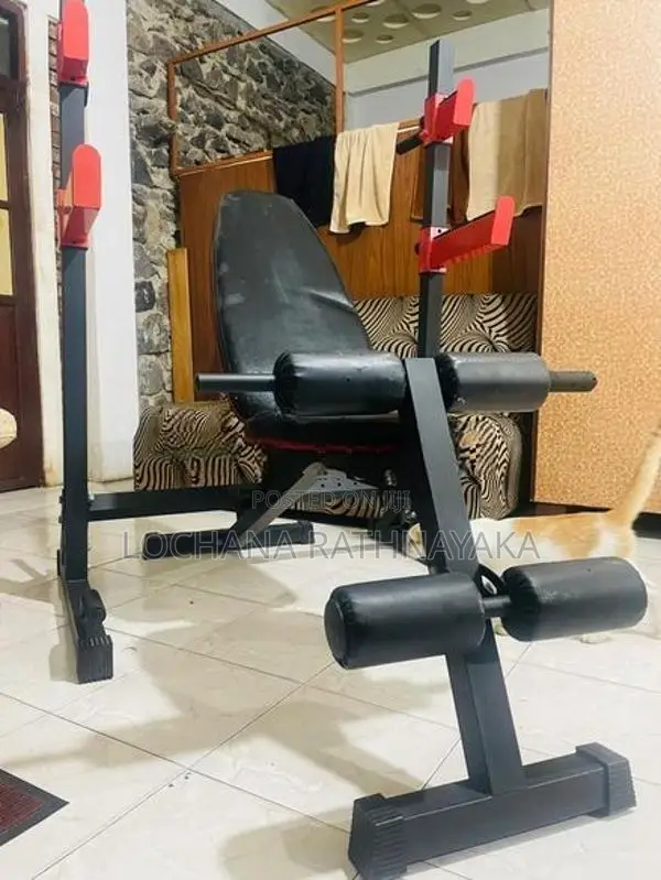 Weight Bench with Squat Rack