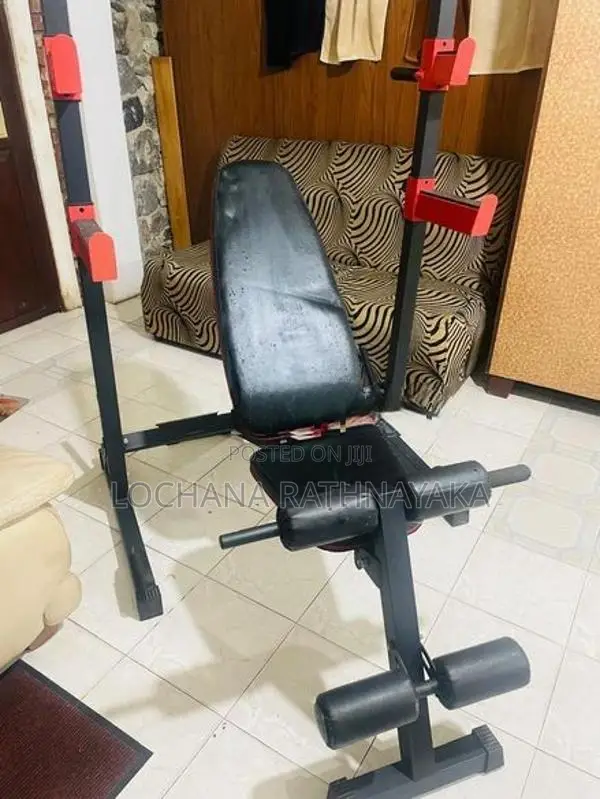 Weight Bench with Squat Rack